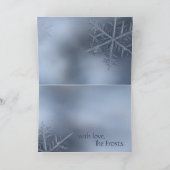 冬至 長い夜が明ける 光の戻る冬 シーズンカード (内部)