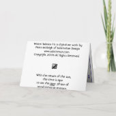 冬至I カード (裏面)