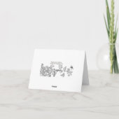 冬至Notecard シーズンカード (裏面)