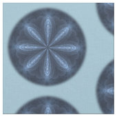 冬花万華鏡のように千変万化するパターン曼荼羅 ファブリック (クローズアップ)