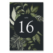 冬草地 |植物学 テーブルナンバー (正面)