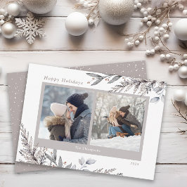 冬葉のと海苔の水色2枚の写真 シーズンカード