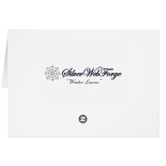冬葉のカード (裏面横)