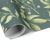 冬葉包み紙 ラッピングペーパー (ロールコーナー)