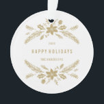 冬葉金ゴールド オーナメント<br><div class="desc">すべての写真はサンプルとしてのみ表示され、転売には使用されない。この製品は、サンプル写真が自分の画像に置き換えられた後にのみ購入することを意図している。</div>