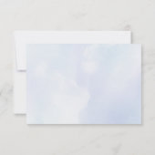 冬象の赤ちゃんシャワー サンキューカード (裏面)