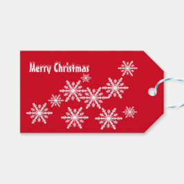 冬赤と白雪 ギフトタグ