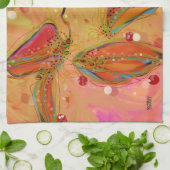 冬赤面キッチンタオル キッチンタオル (折り畳み)