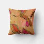 冬赤面スクエアピロー クッション (裏面)