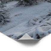 冬輝くの素晴らし日差し ポスター (角)