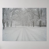 冬道ポスター ポスター (正面)