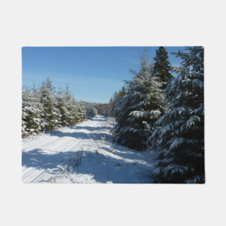 冬道 ドアマット