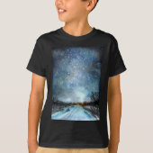 冬道 Tシャツ (正面)
