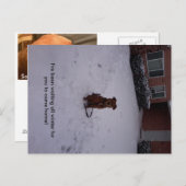 冬遠くに ポストカード (正面/裏面)