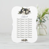 冬針葉樹フローラ牡丹結婚の座席表 (スタンド正面)