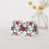 冬開花フローラブライダルシャワー プレイスカード (裏面)