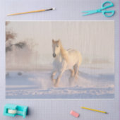 冬陸馬ティッシュペーパー 薄葉紙 (クラフト)