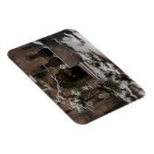 冬雪の修道院（Karl Lessing著） マグネット (右側)