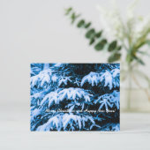 冬雪クリスマスツリー シーズンポストカード (スタンド正面)