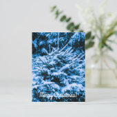 冬雪クリスマスツリー シーズンポストカード (スタンド正面)