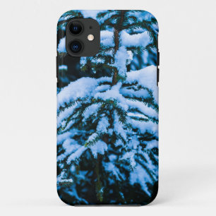 冬雪クリスマスツリー iPhone 11 ケース