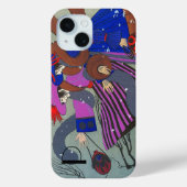 冬雪ファッションモノグラム Case-Mate iPhoneケース (裏面)