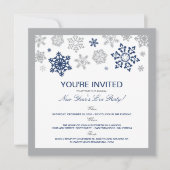 冬雪大晦日パーティの招待状(海軍) 招待状 (正面)