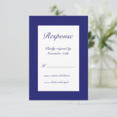 冬雪片RSVPインジゴ 出欠カード (スタンド正面)