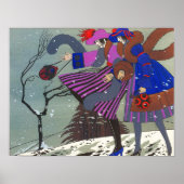 冬雪/ファッション衣装デザイナー ポスター (正面)