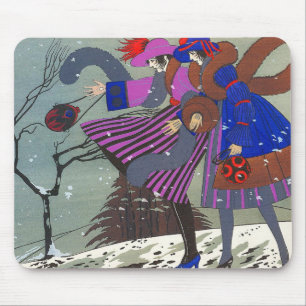 冬雪/ファッション衣装デザイナー マウスパッド