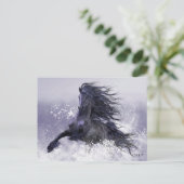 冬雷はがき ポストカード (スタンド正面)