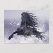 冬雷はがき ポストカード (正面)