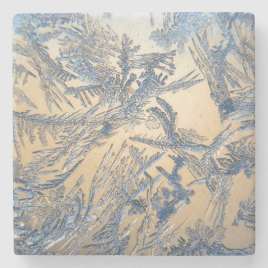 冬霜の石コースター ストーンコースター (正面)