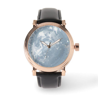 冬霜パターン 腕時計