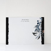 冬青フローラモノグラム文房具ノートカード ノートカード