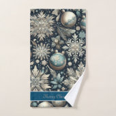 冬風呂エレガントタオル一式 バスタオルセット (ハンドタオル)