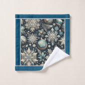 冬風呂エレガントタオル一式 バスタオルセット (ウォッシュタオル)