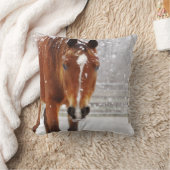 冬馬のクリスマス クッション (ブランケット)