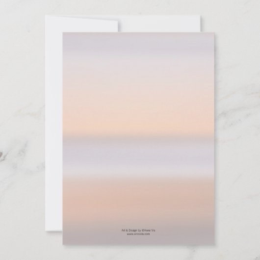 冬馬ウェディングレセプションオンリー招待状 招待状 (裏面)