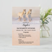 冬馬バチェロレッテ週末プログラムテンプレート 招待状 (スタンド正面)