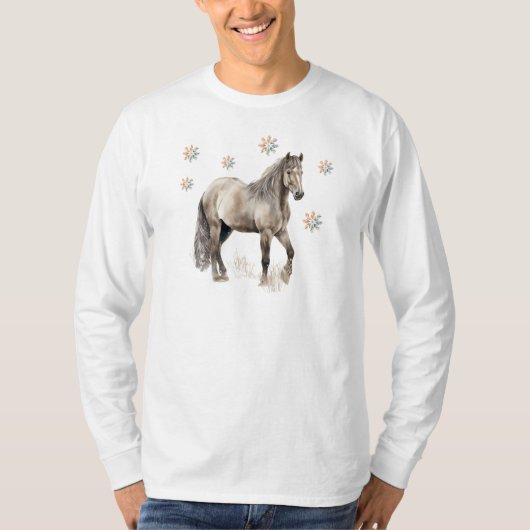 冬馬長袖Tシャツ Tシャツ (正面)