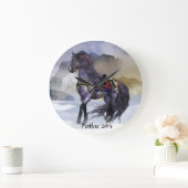 冬馬、アーウマ科のトラウンド（大）壁時計 ラージ壁時計 (ホーム)