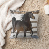 冬馬 クッション (ブランケット)