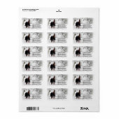 冬馬 ラベル (フルシート)