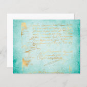 冬魔法アクアウォーターカラースクラップブック紙 (正面/裏面)