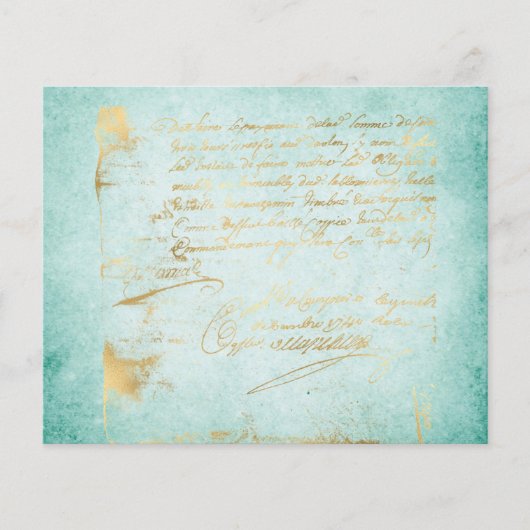 冬魔法アクアウォーターカラースクラップブック紙 (正面)