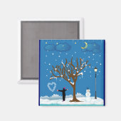 冬魔法磁石 マグネット (正面/裏面)