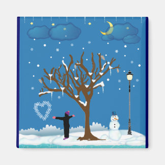 冬魔法磁石 マグネット