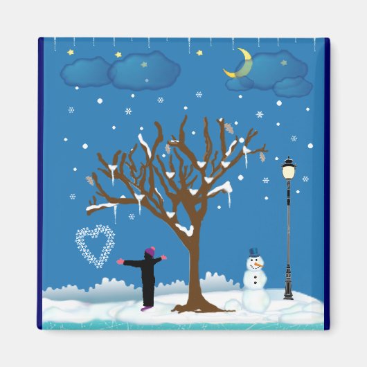 冬魔法磁石 マグネット (正面)