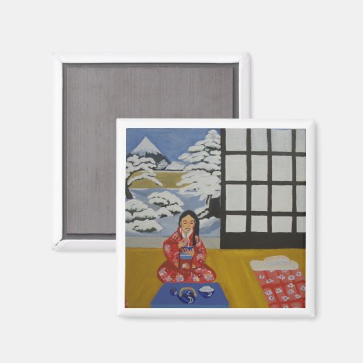 冬麺 マグネット (正面/裏面)